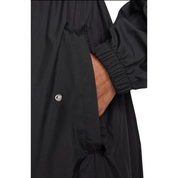 NWT Nike Sportswear Essential Black Trench Coat Women’s Size Small (FN2843-010) - Picture 6 of 15